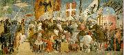 Piero della Francesca Battle between Heraclius and Chosroes oil on canvas